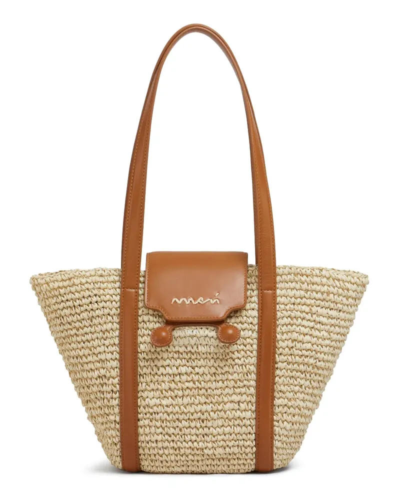 Marni Trunkaroo Strandtasche - Nude Nude
