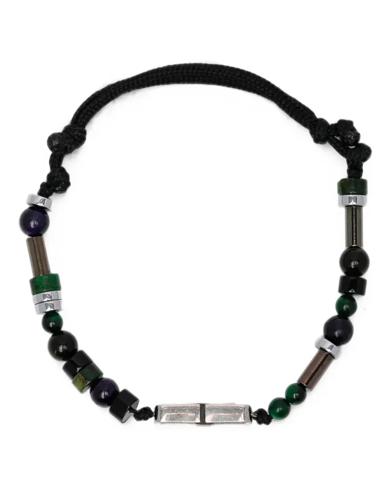 Balenciaga BB Armband mit Perlen - Silber Silber