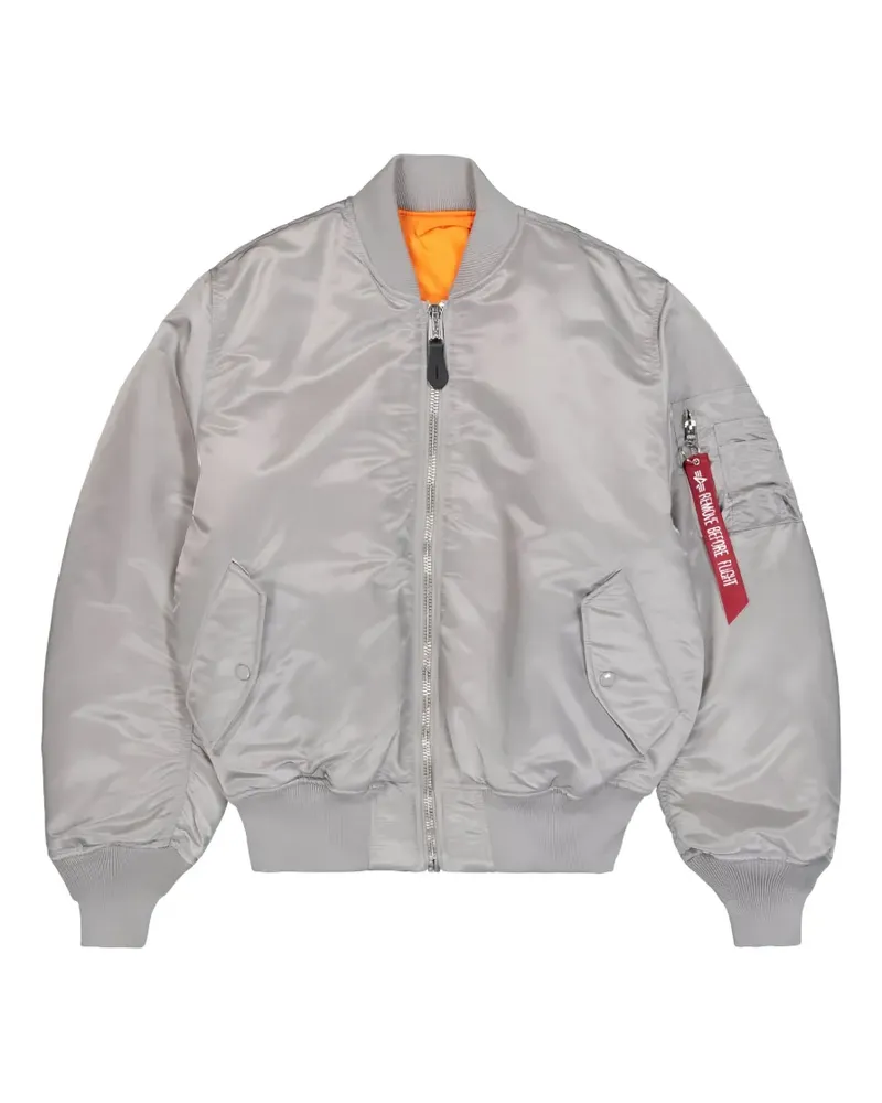 Alpha Industries MA-1 Heritage bomber jacket - Silber Silber