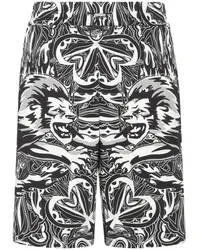 Philipp Plein Shorts mit Tribal Circus-Print Schwarz