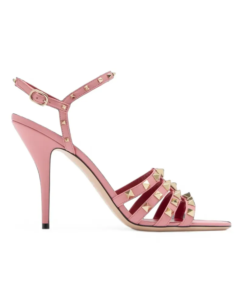 Valentino Garavani Rockstud Pantoletten - Rosa Rosa