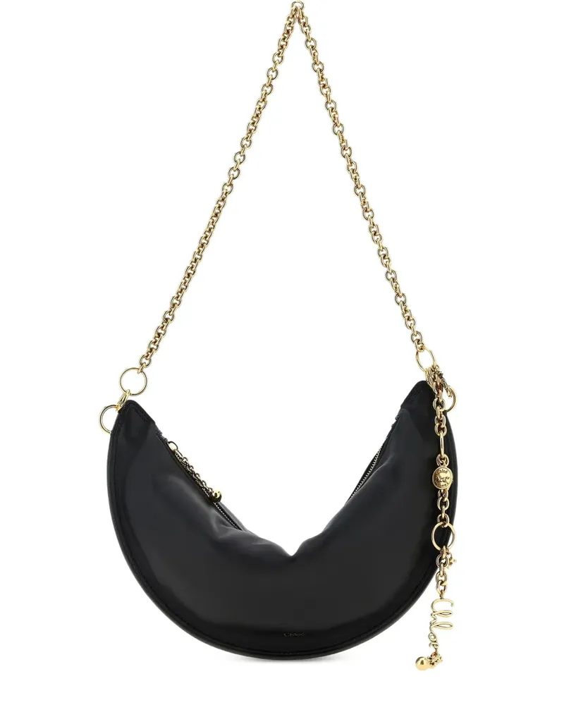 Chloé Icons Schultertasche in Sichelform - Schwarz Schwarz