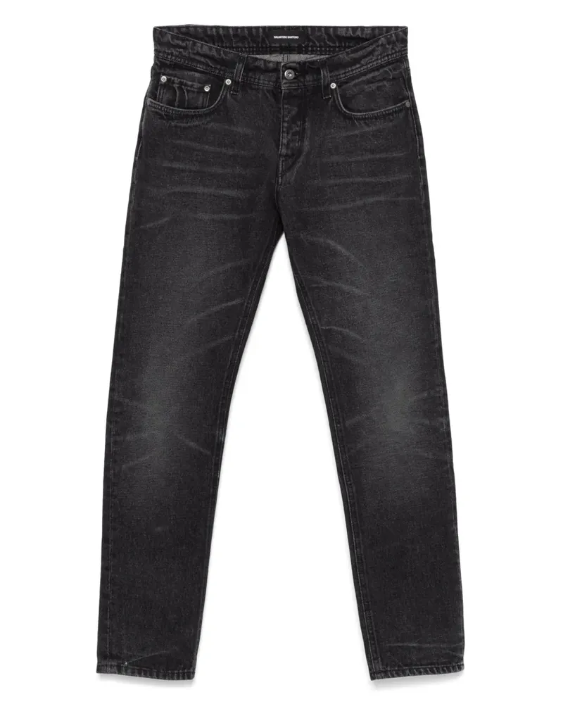 Salvatore Santoro Five-Pocket-Jeans - Schwarz Schwarz