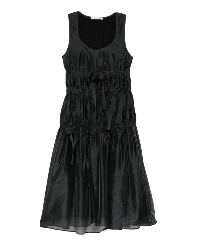 Cecilie Bahnsen Kleid mit Schleife - Schwarz Schwarz