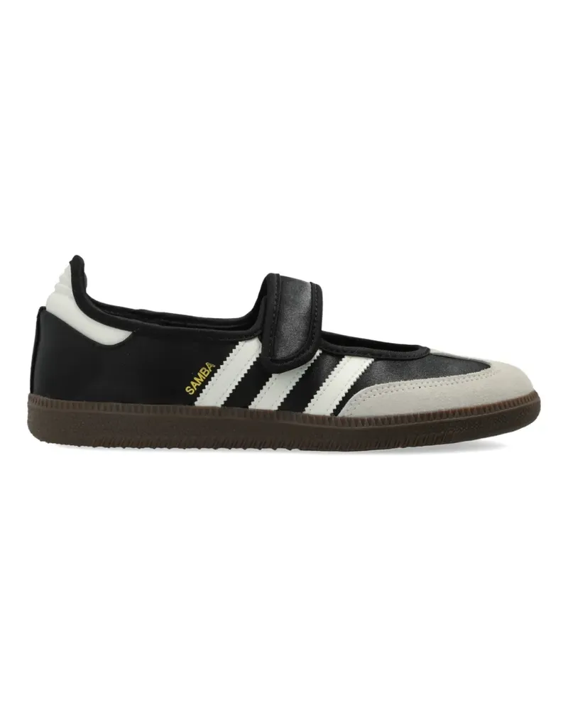 adidas Samba Ballerinas mit Klettverschluss - Schwarz Schwarz