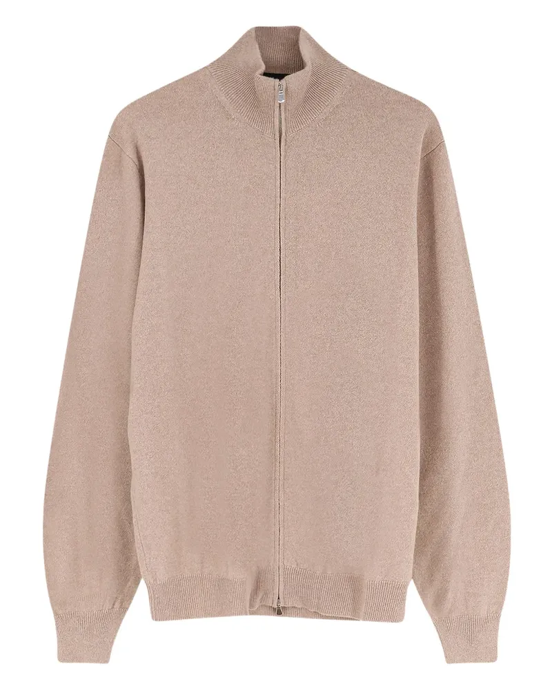 Filippo de Laurentiis Cardigan mit Reißverschluss - Nude Nude