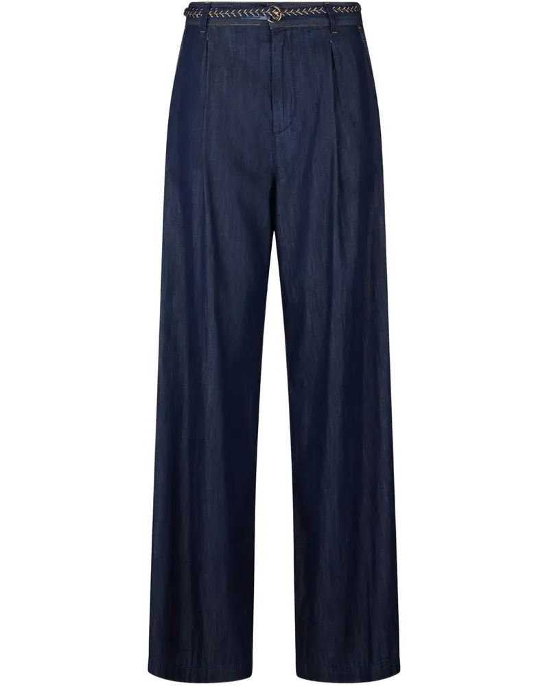 Liu Jo Jeans mit Falten - Blau Blau