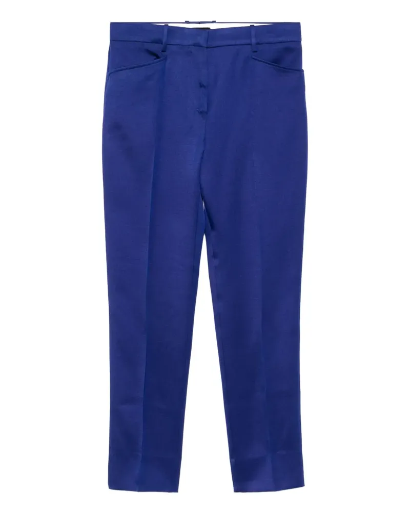 Tom Ford Gerade Cropped-Hose - Blau Blau
