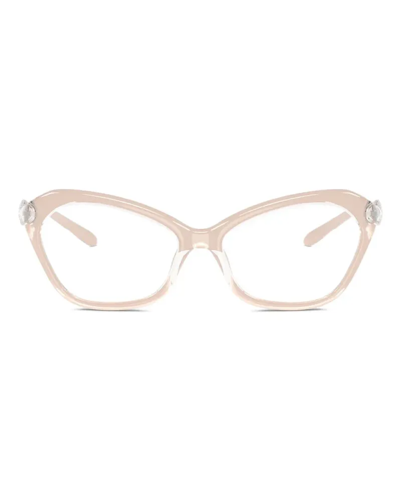 Diesel cat-eye glasses - Nude Nude