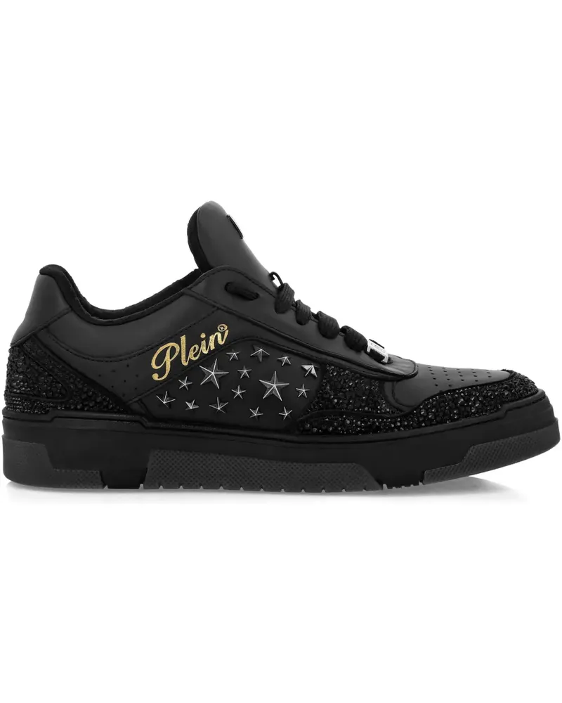 Philipp Plein Sneakers mit Nietenverzierung - Schwarz Schwarz