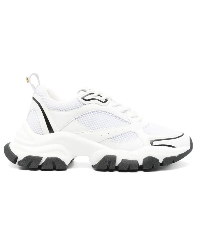 Twin-Set Sneakers mit Netzeinsätzen - Weiß Weiß