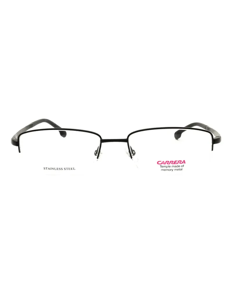 Carrera rectangle-frame glasses - Schwarz Schwarz