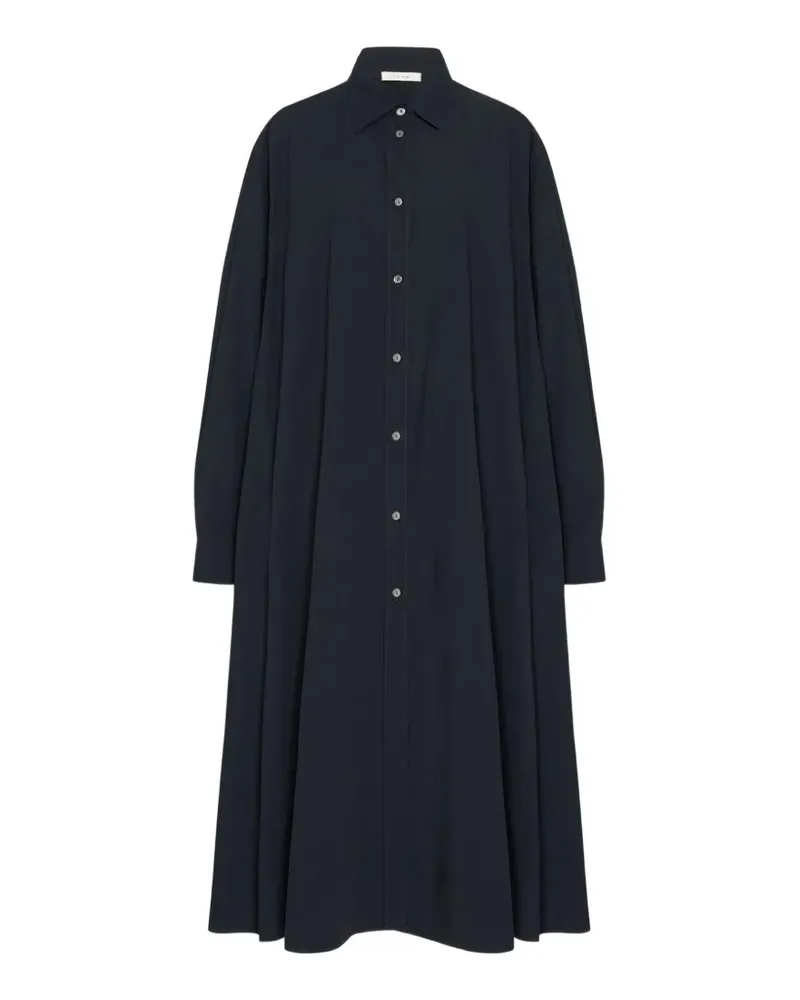 The Row Geknöpftes Zeph Hemdkleid - Schwarz Schwarz