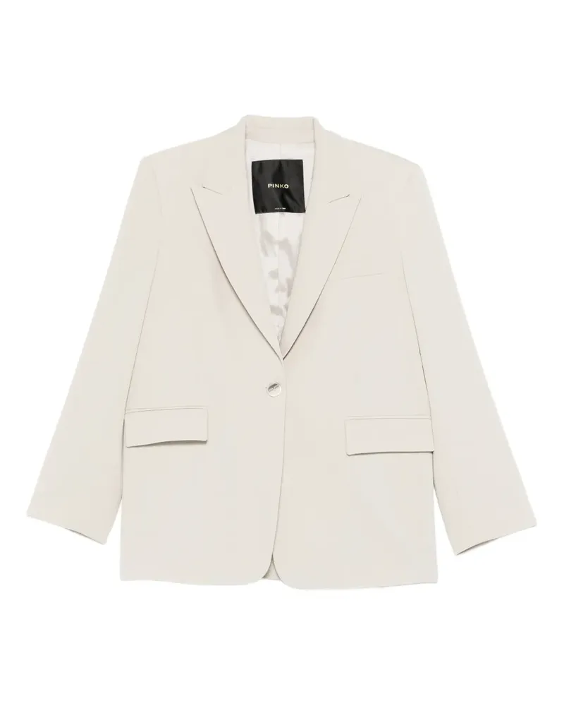 Pinko single-button blazer - Nude Nude