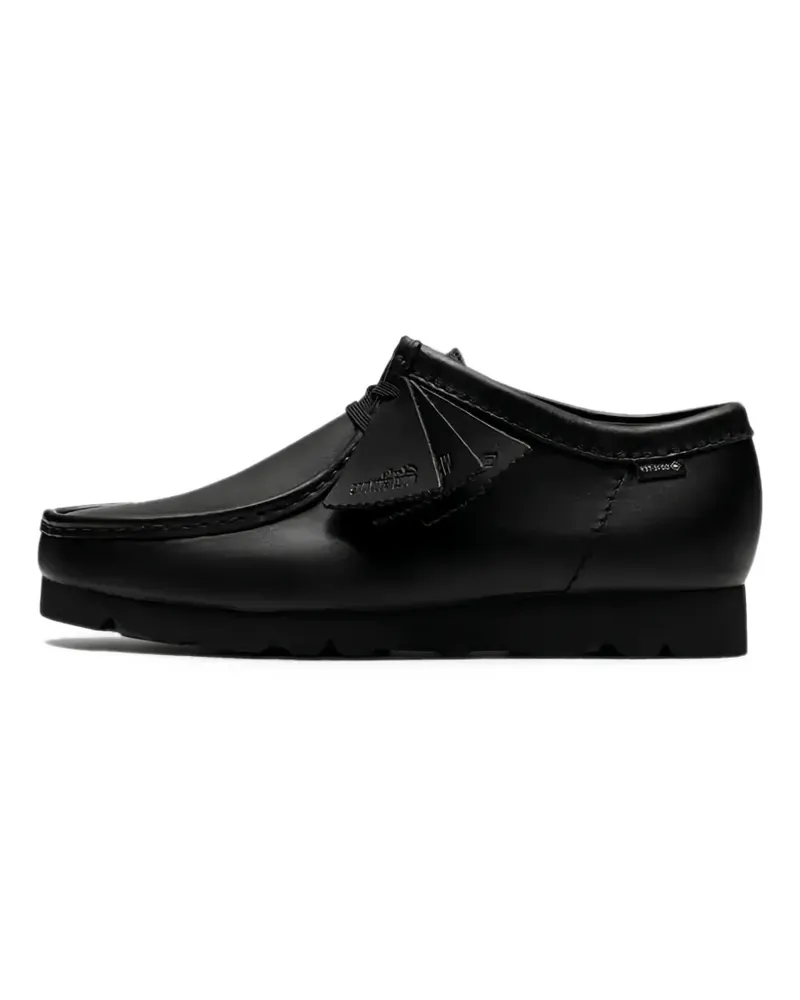 Clarks Wallabee GTX Sneakers mit Schürzennaht - Schwarz Schwarz
