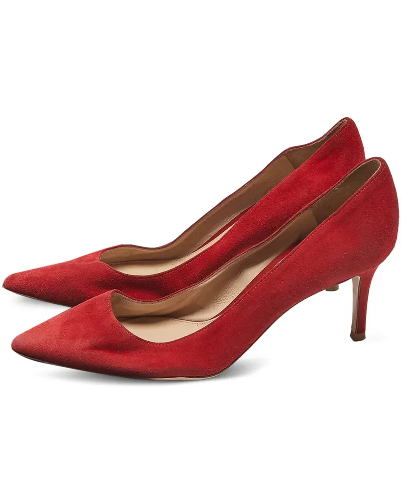 Gianvito Rossi Pumps mit spitzer Kappe - Rot Rot
