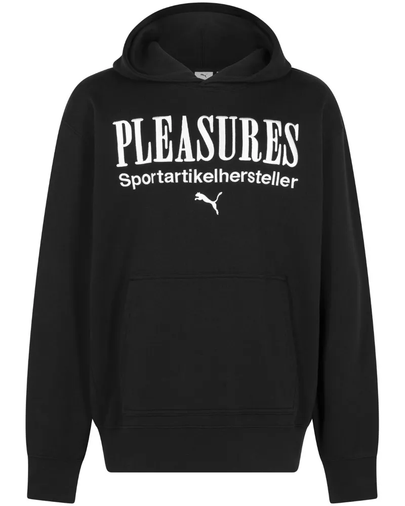 Puma x Pleasures Hoodie Schwarz