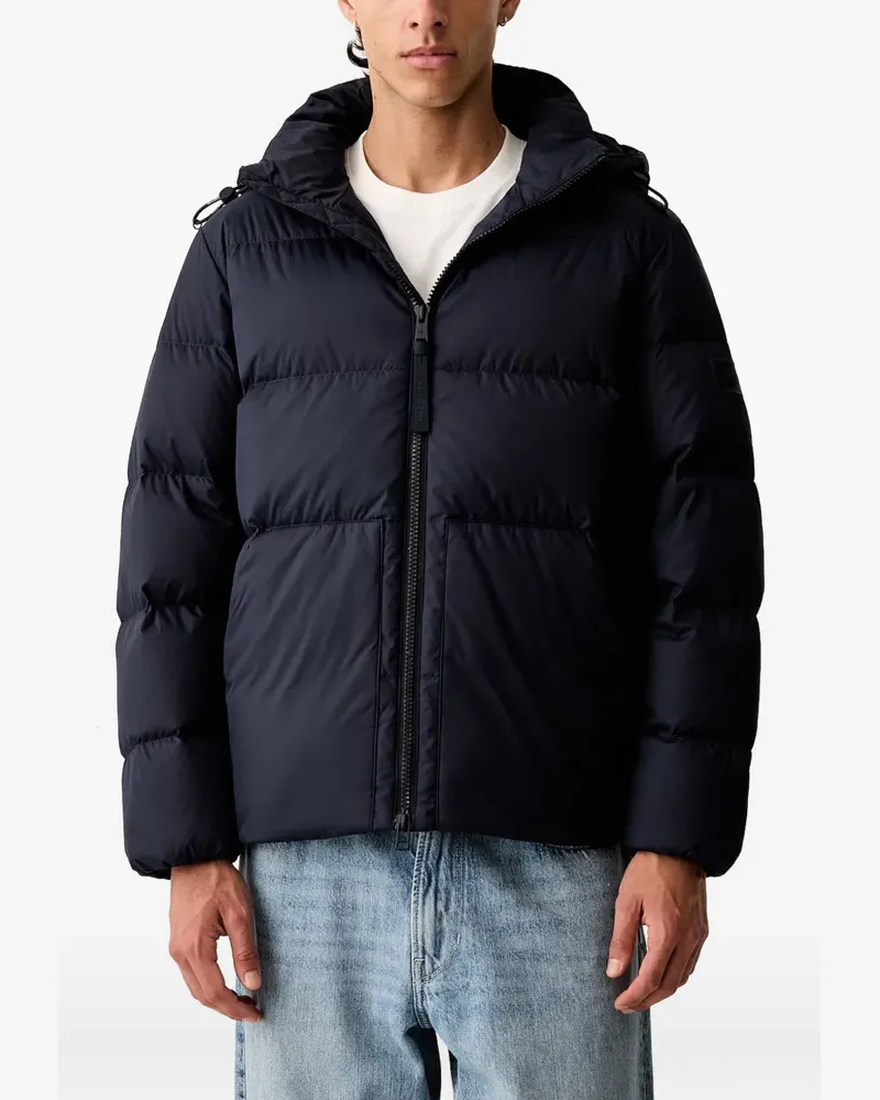 Marc O'Polo hooded quilted jacket - Blau Blau
