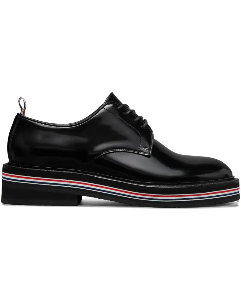 Thom Browne Uniform Derby-Schuhe - Schwarz Schwarz