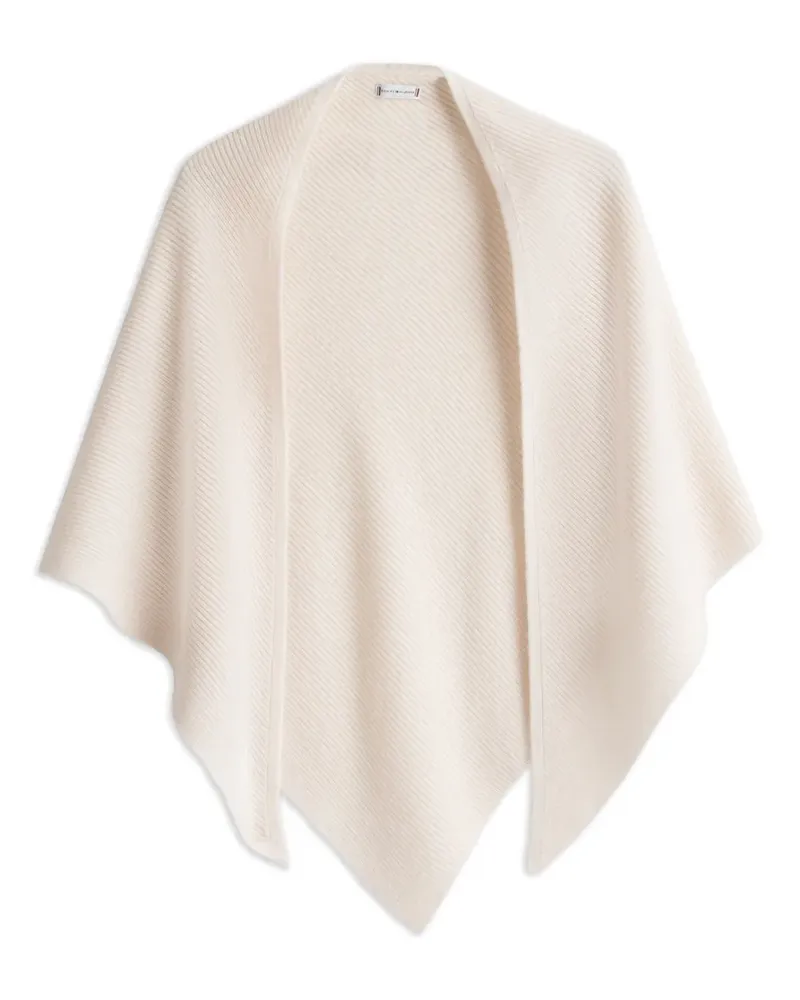 Tommy Hilfiger monogram triangle-shape scarf - Nude Nude