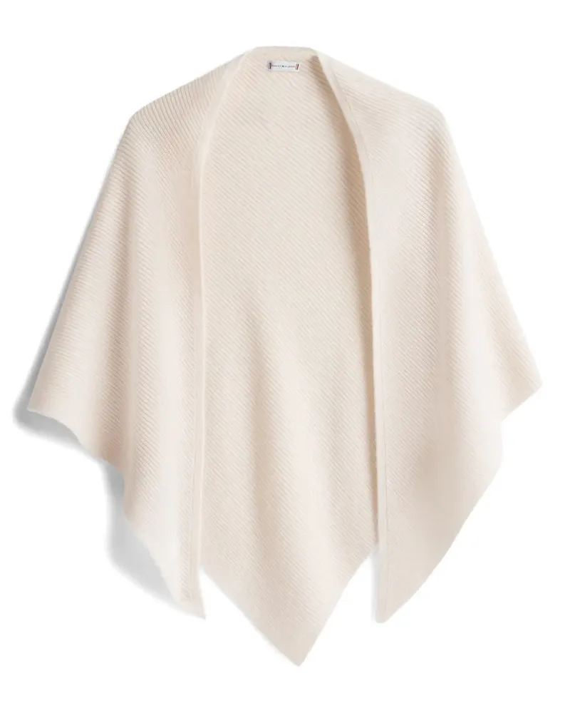 Tommy Hilfiger monogram triangle-shape scarf - Nude Nude