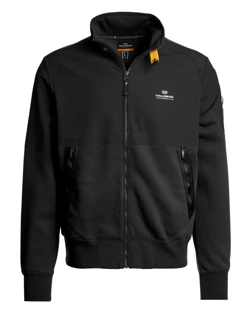 Parajumpers Sweatshirt mit Reißverschluss - Schwarz Schwarz