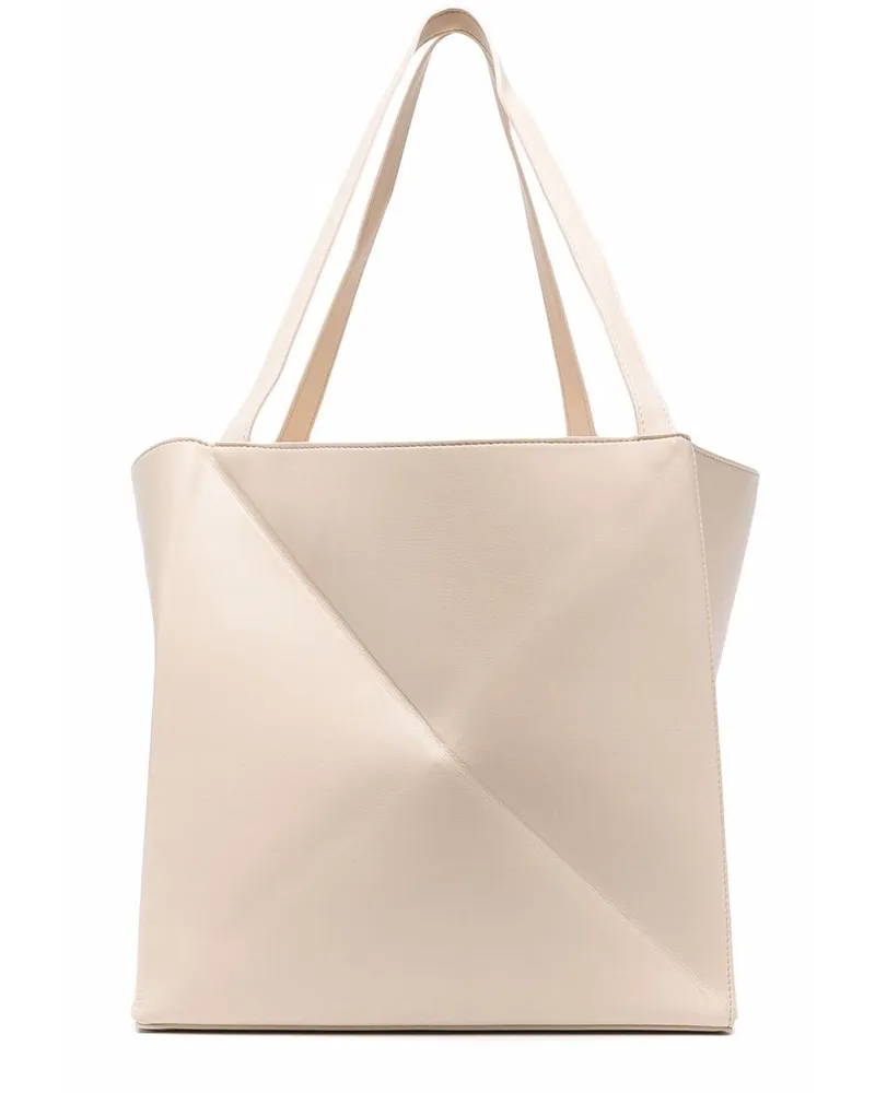 Nanushka Handtasche aus veganem Leder Nude