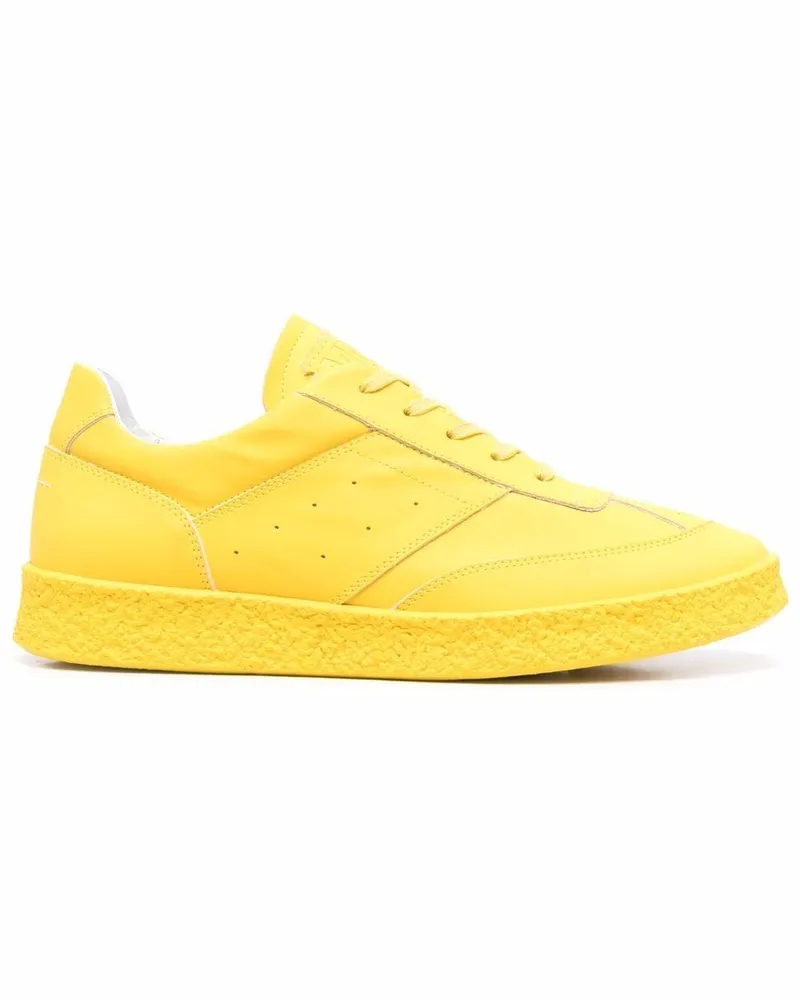 Maison Margiela Sneakers mit Logo-Prägung - Gelb Gelb