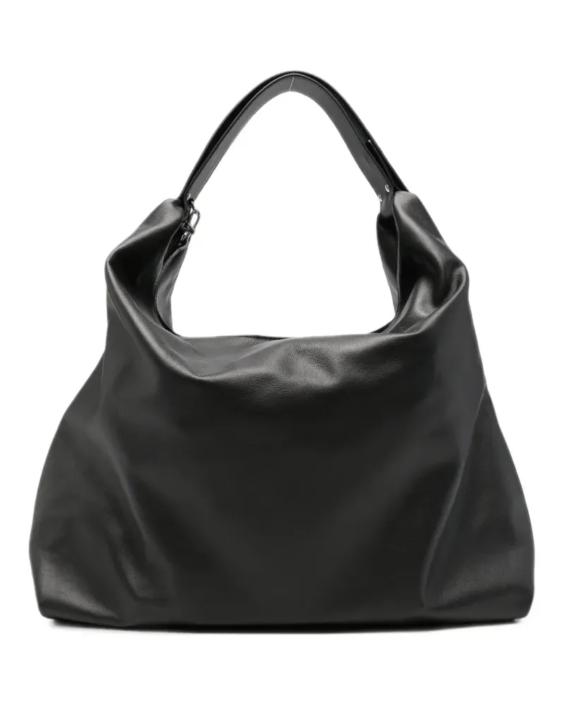 Gherardini Schultertasche aus Leder - Grau Grau