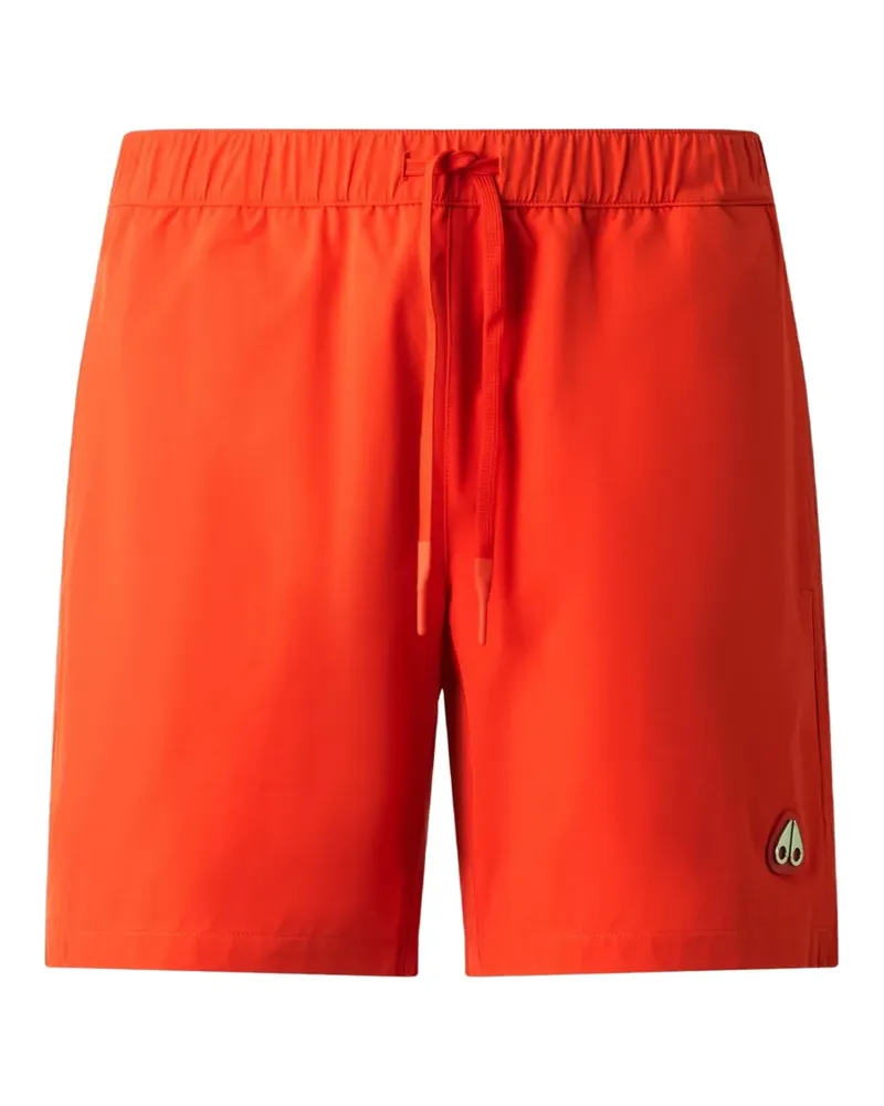 Moose Knuckles Badeshorts mit Kordelzug - Orange Orange