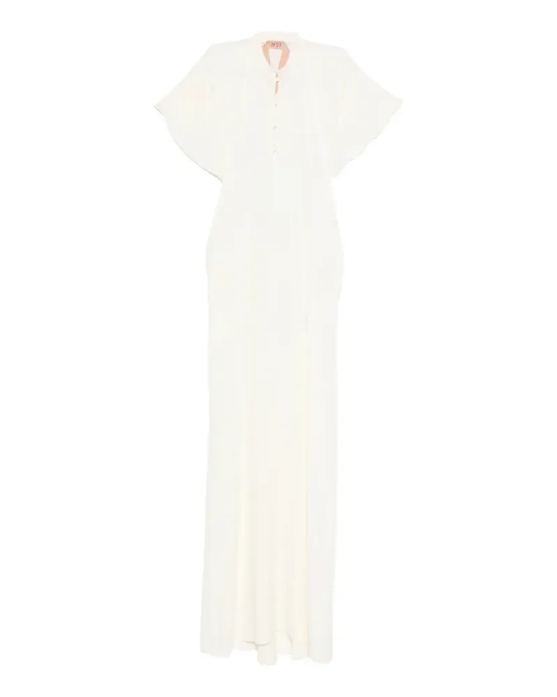 N° 21 Geknöpftes Kleid - Nude Nude