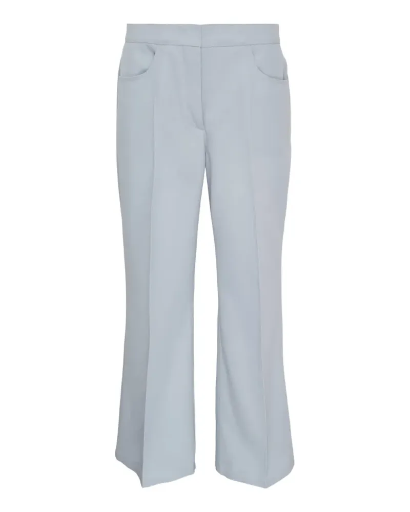 Jil Sander flared tailored trousers - Grau Grau
