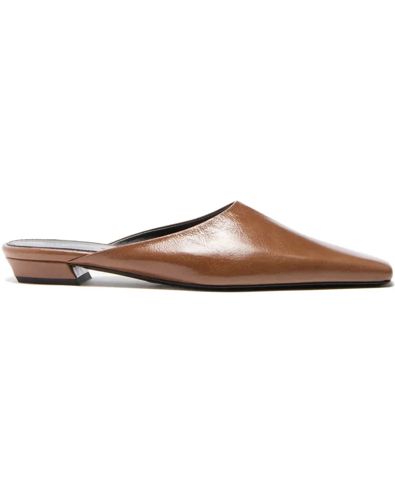 Proenza Schouler Trap Mules - Braun Braun