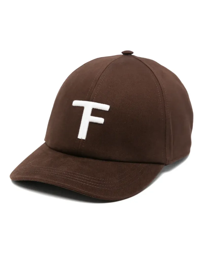 Tom Ford logo-embroidered baseball cap - Braun Braun