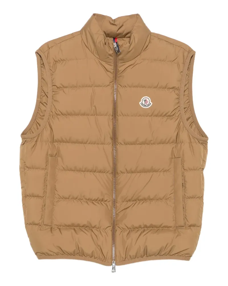 Moncler Contrin gilet - Nude Nude