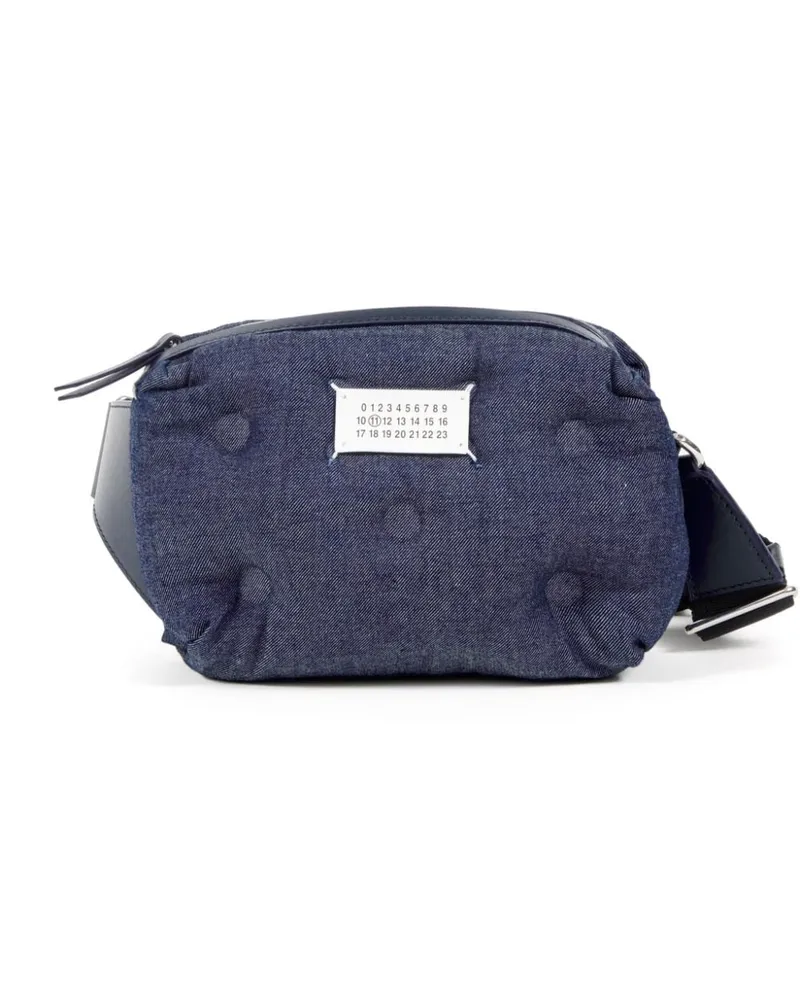 Maison Margiela Glam Slam Denim-Kameratasche - Blau Blau