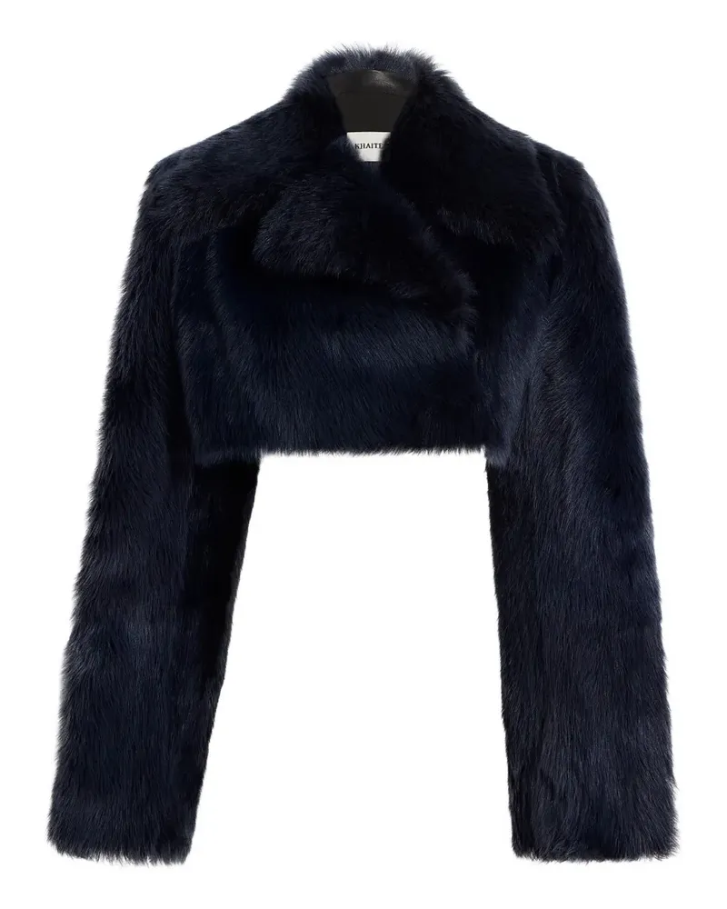 KHAITE Jacke aus Faux Fur - Schwarz Schwarz