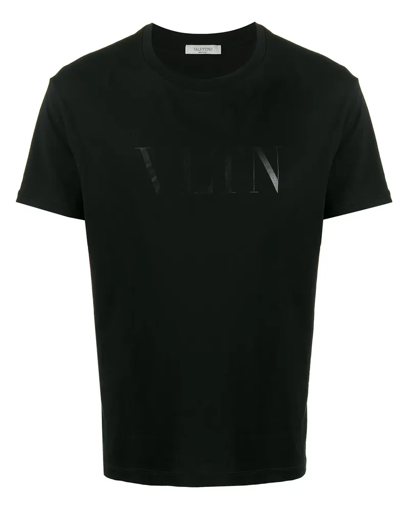 Valentino Garavani T-Shirt mit VLTN-Print - Schwarz Schwarz