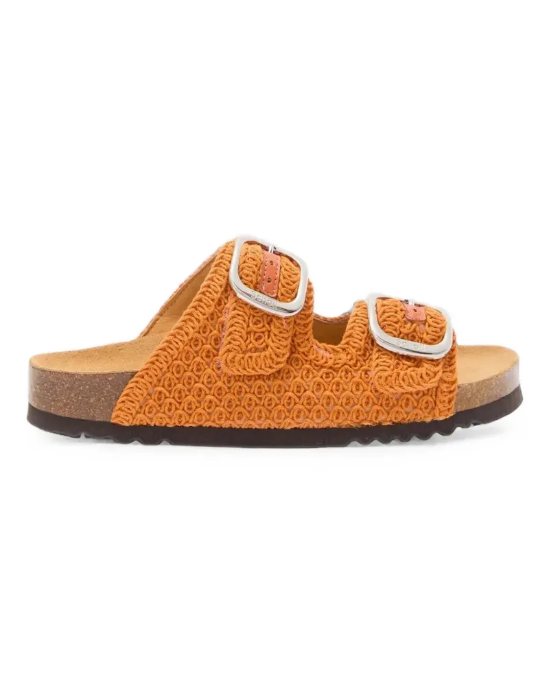 Scholl Noelle Slipper aus Häkelstrick - Orange Orange