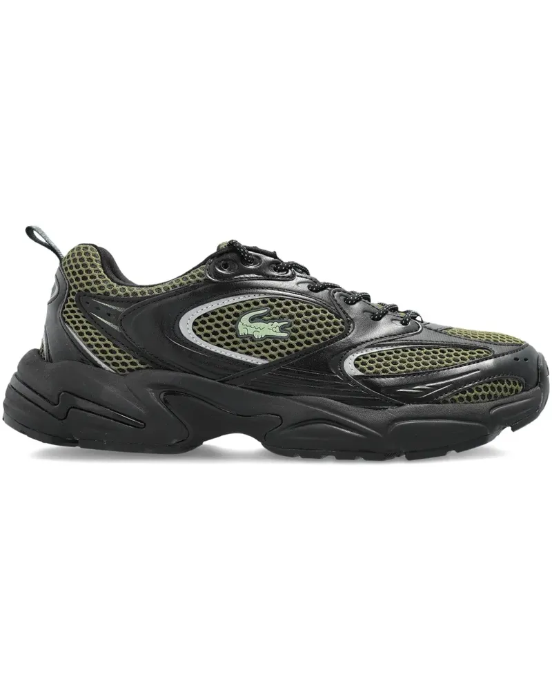 Lacoste Sneakers mit Mesh-Einsätzen - Schwarz Schwarz
