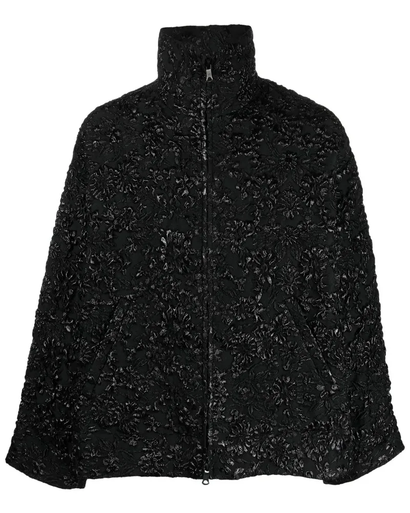 Valentino Garavani Jacquard-Jacke mit Brokat-Effekt - Schwarz Schwarz