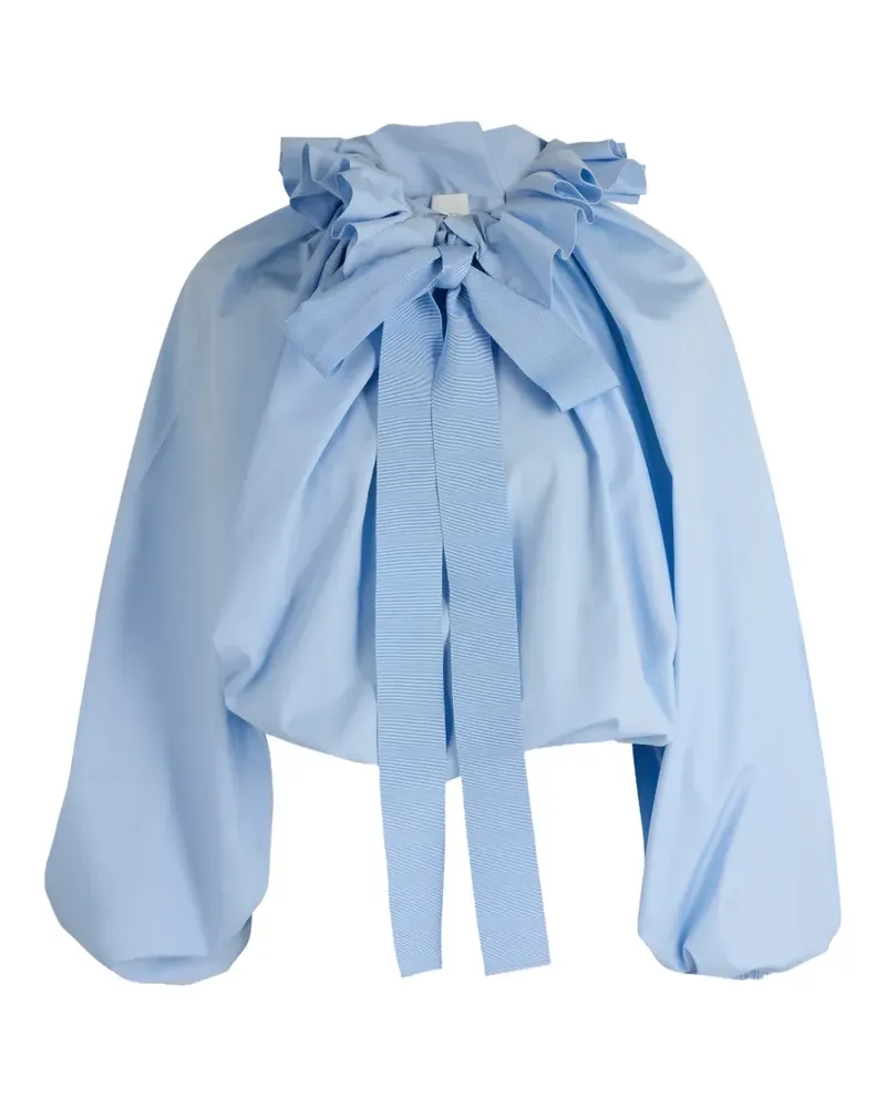 Patou Oberteil mit Rüschen - Blau Blau