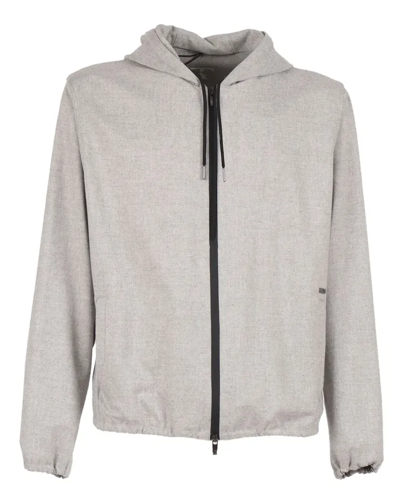 Tombolini Kapuzenjacke mit Reißverschluss - Grau Grau