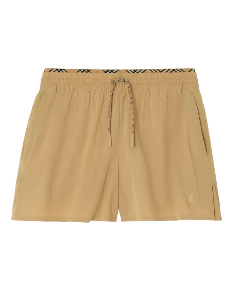 Burberry Shorts aus Nylon - Nude Nude