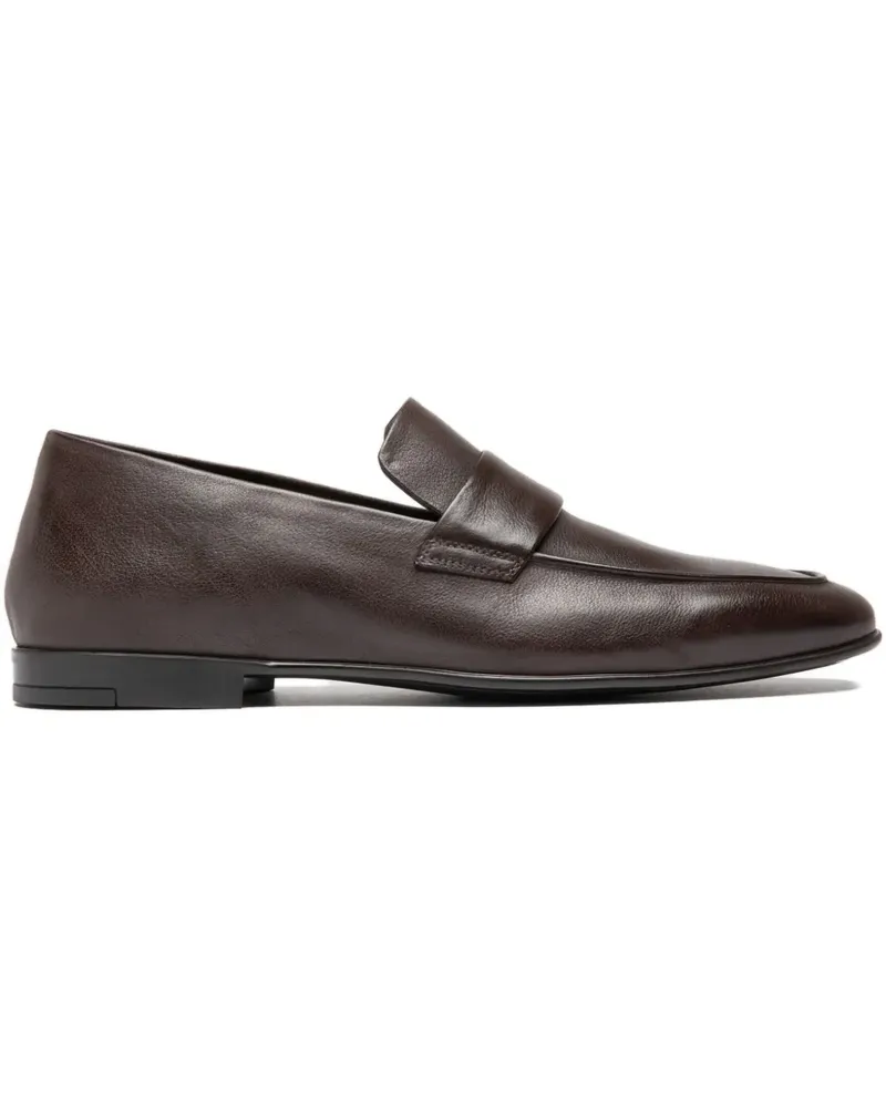 Officine Creative Italia Airto leather loafers - Braun Braun