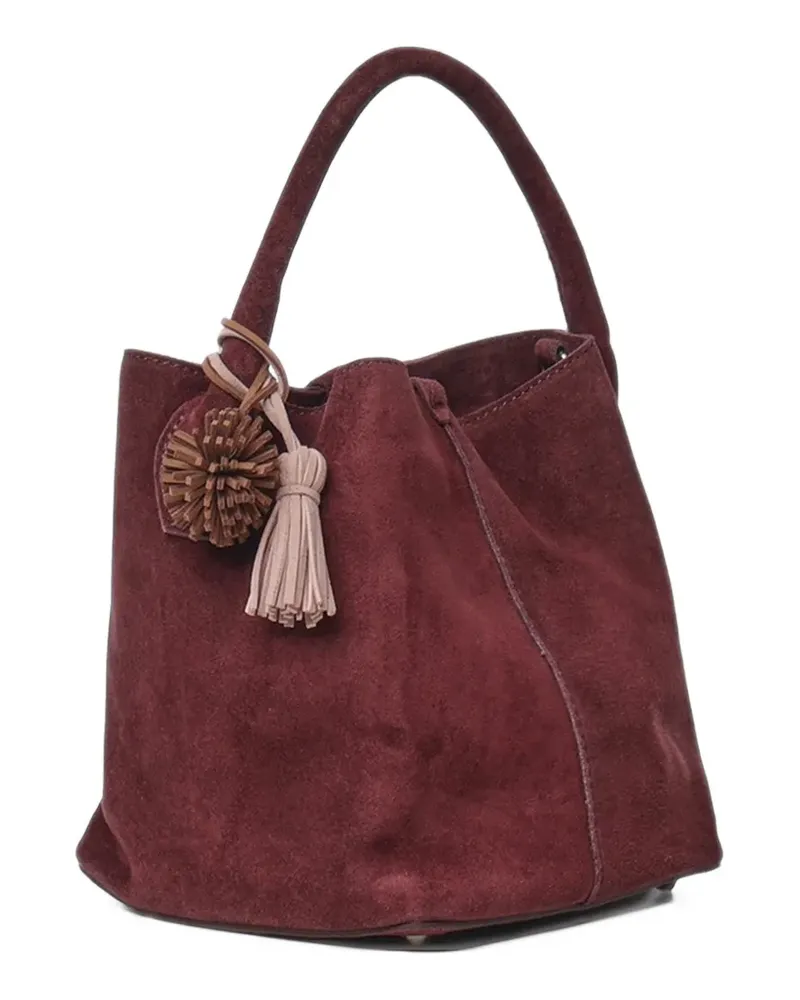 D.A.T.E. Beuteltasche mit Quaste - Rot Rot