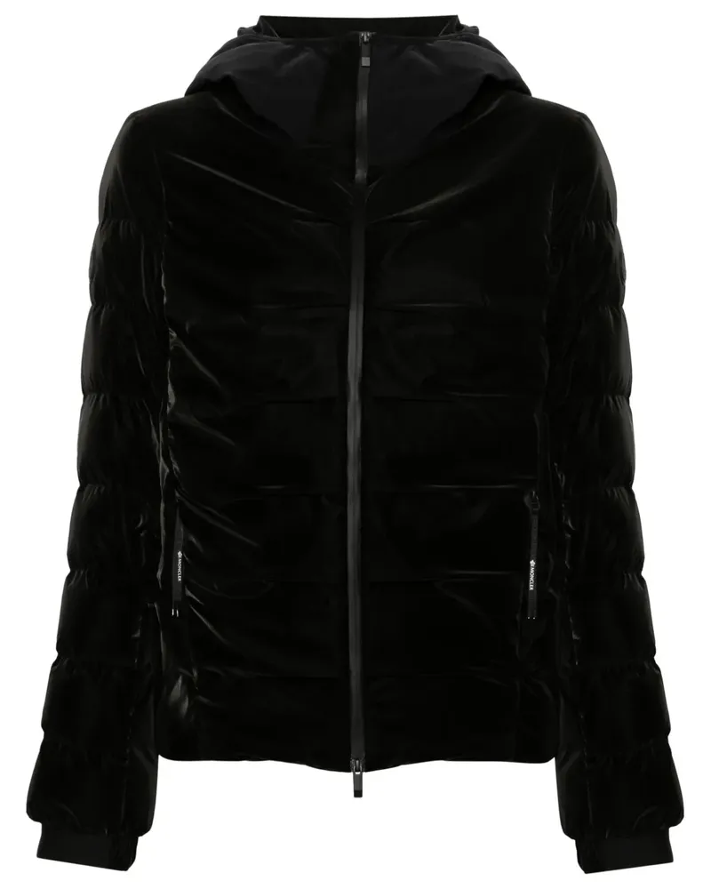 Moncler Gefütterte Ananke Kapuzenjacke - Schwarz Schwarz