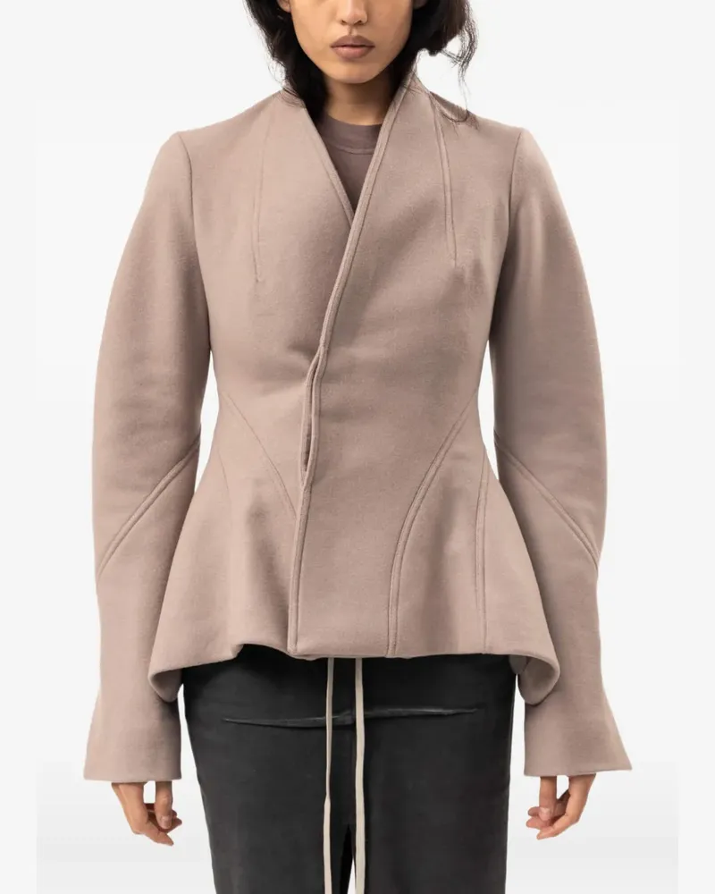 Rick Owens Moog jacket - Nude Nude