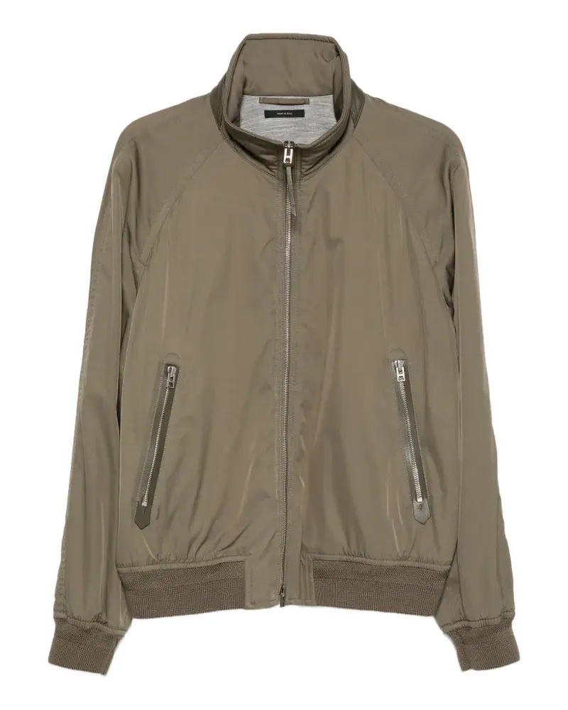 Tom Ford Jacke mit Reißverschluss - Grün Grün