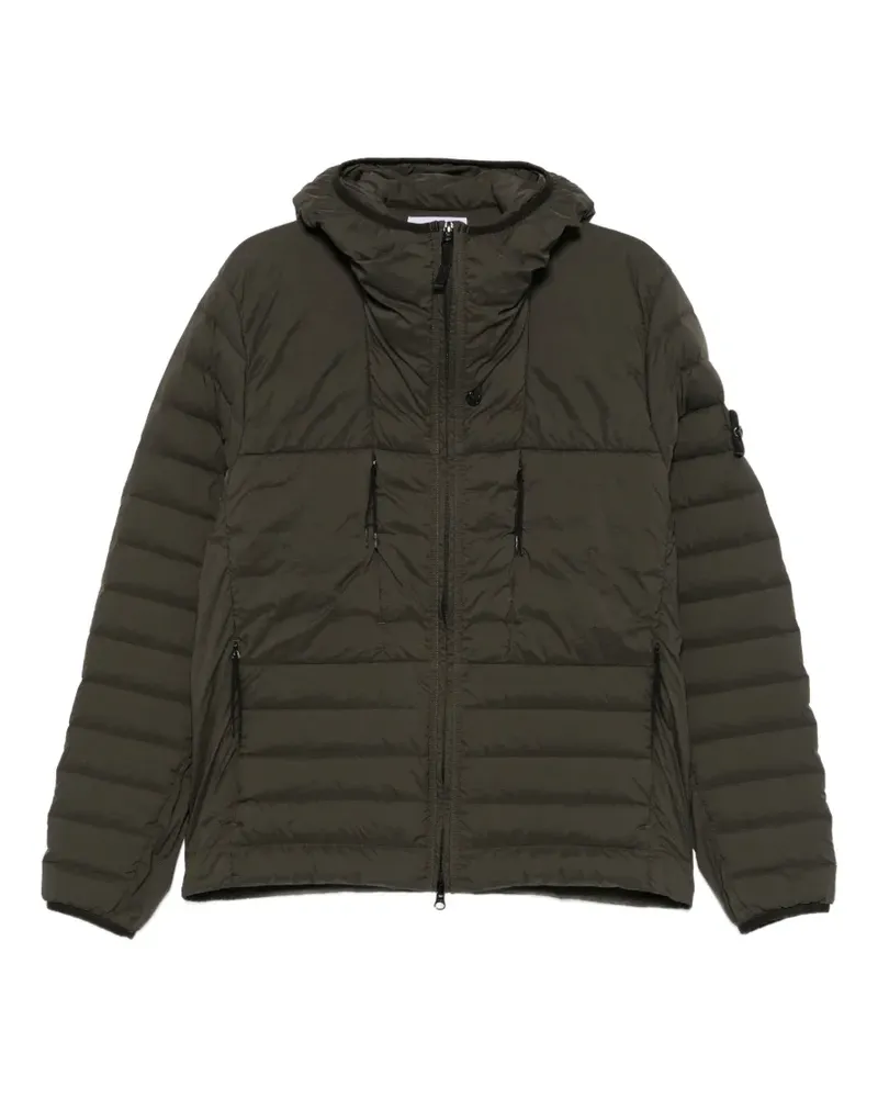 Stone Island hooded padded jacket - Grün Grün